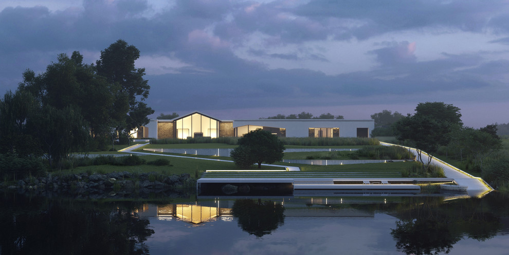 Обложка проекта: Эксклюзивный дом для утонченной пары – коллекционеров искусства (DV18M)