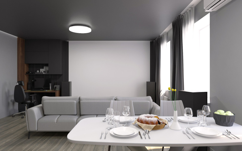 Дизайн проект квартиры 93м