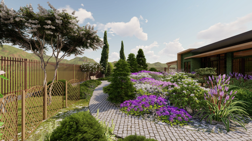 Каменистые устройства на участке 7 соток. "День/Ночь"