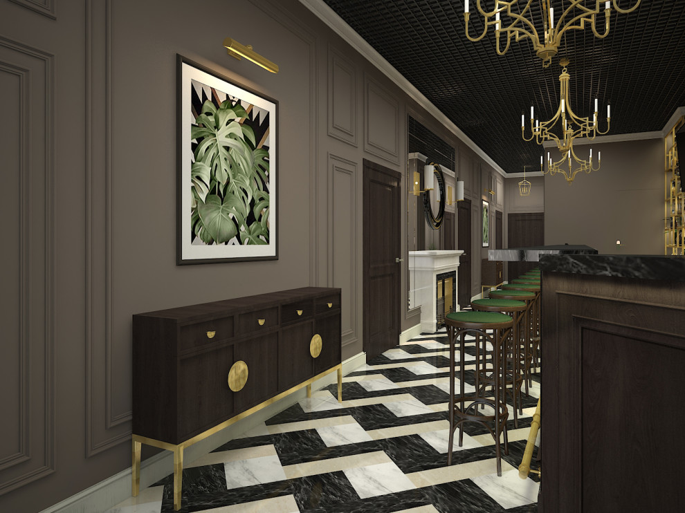 Дизайн интерьера бара Prodigium