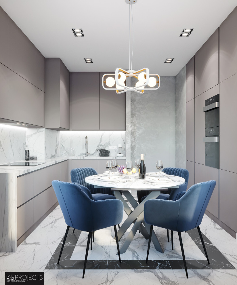 Дизайн-проект квартиры 103 м2 жк"покровский"