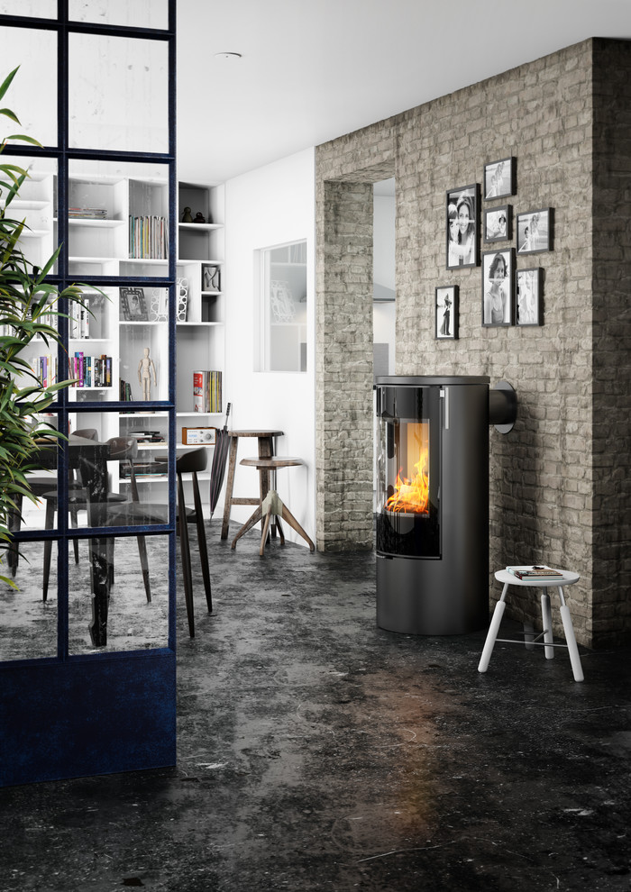 Печь камин RAIS модель VIVA L100