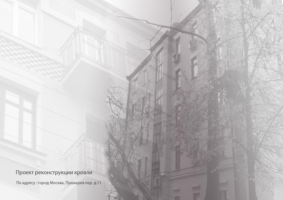 Проект реконструкции кровли