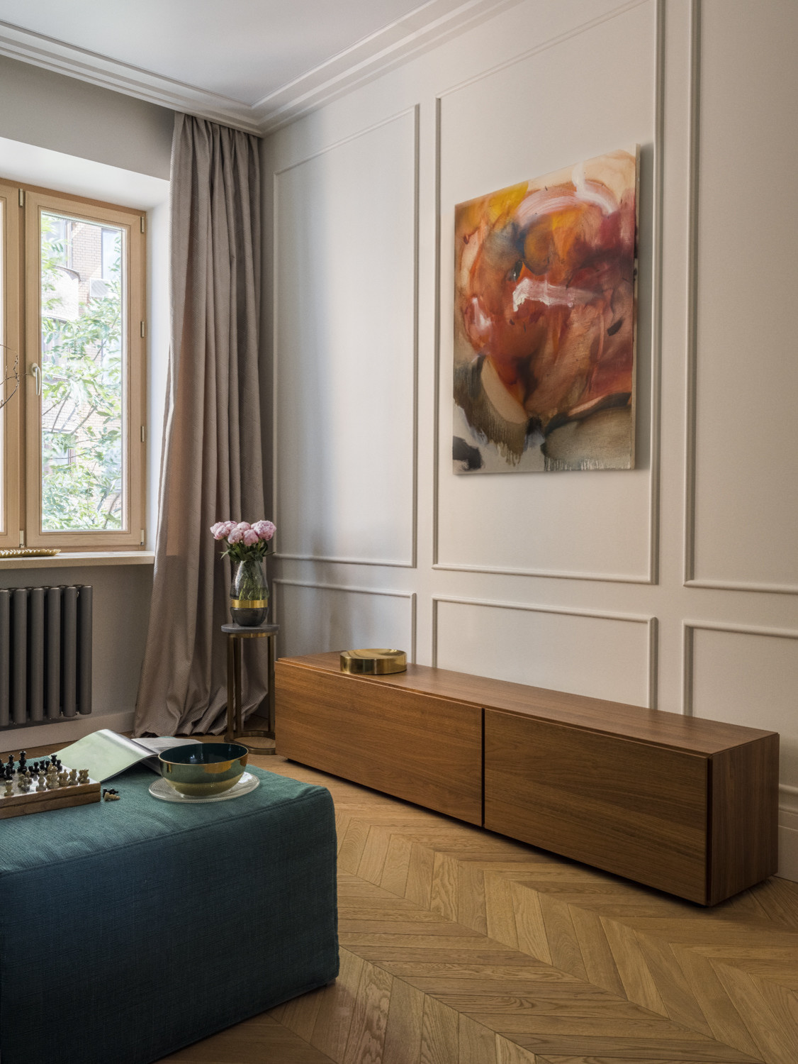 Минимализм с элементами старой Москвы