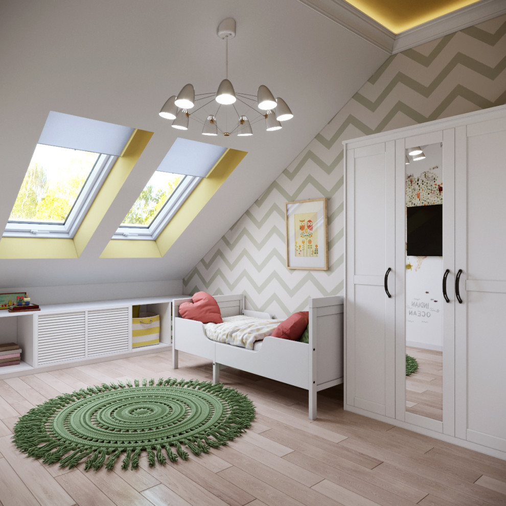 Обложка проекта: Двухуровневая квартира в ЖК Форест