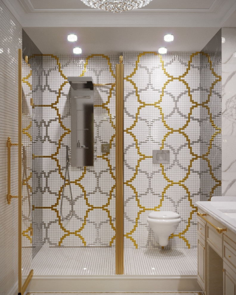 Дворцовый интерьер в загородных апартаментах