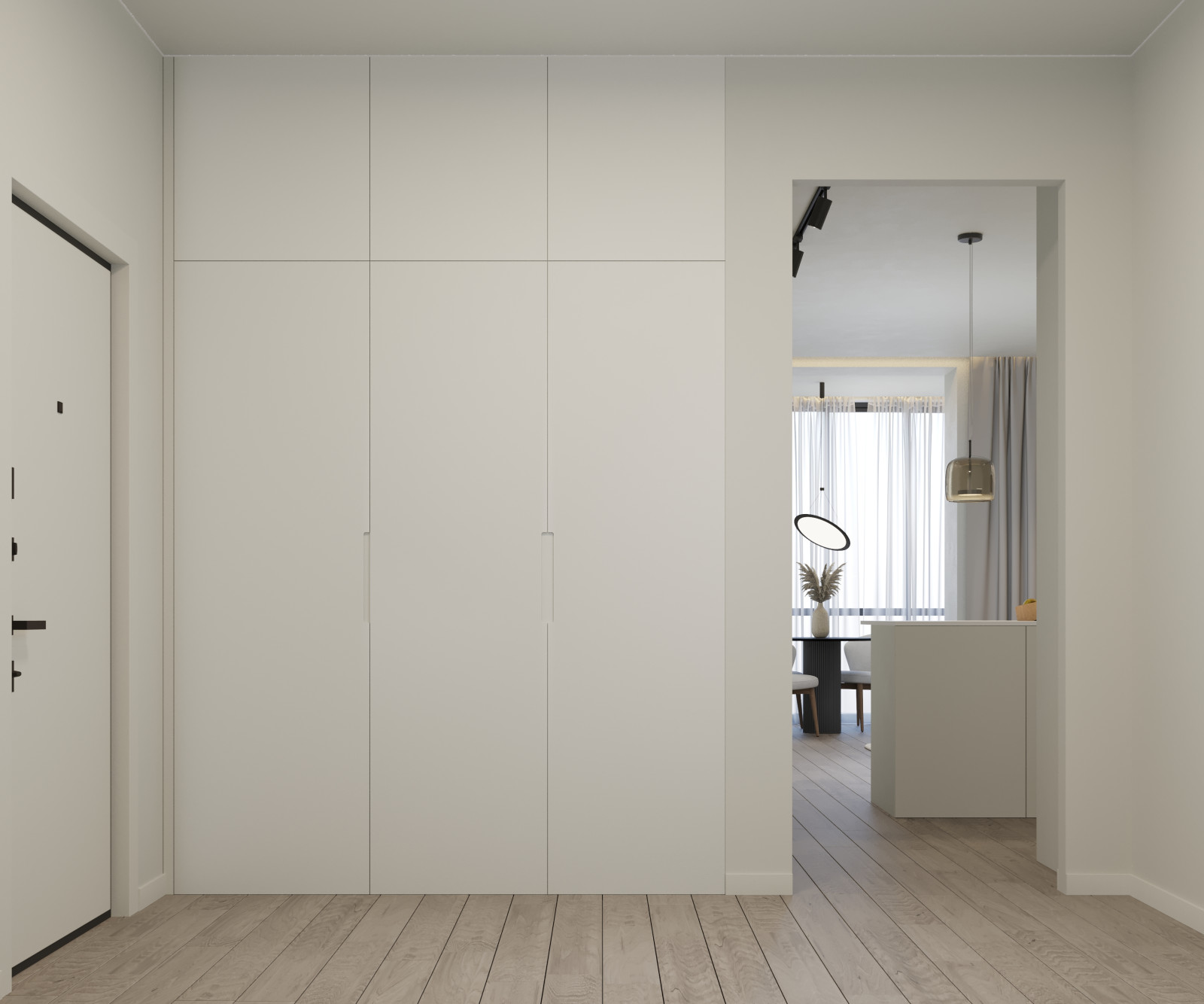 Современный интерьер квартиры на Финском заливе