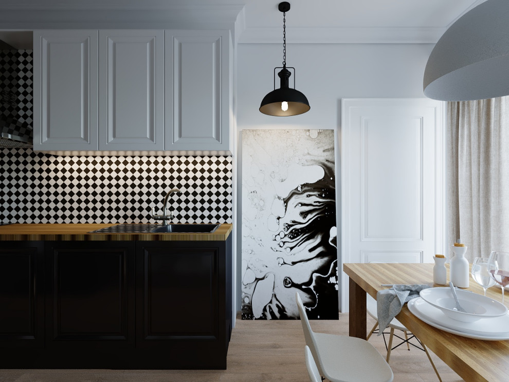 Обложка проекта: Кухня в скандинавском стиле