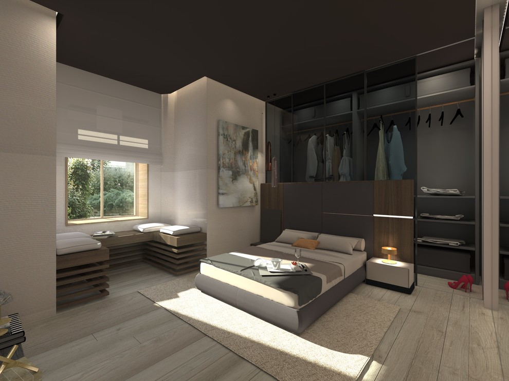 Тишина внутри. Квартира 155,7 кв м в ЖК "Полянка-44"