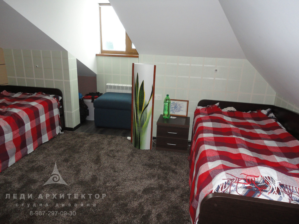 Дизайн-проект квартиры с мансардой