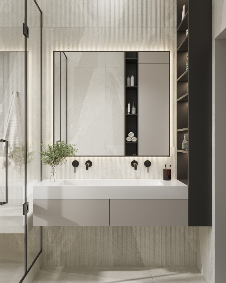 Contemporary home interior for young family