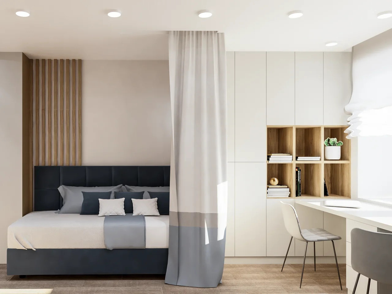 Обложка проекта: Вариант интерьера в светлых оттенках