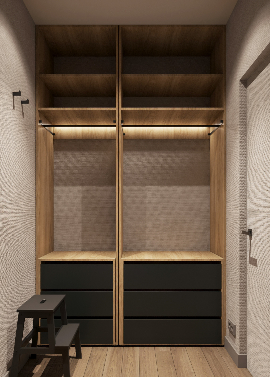 ДИЗАЙН ПРОЕКТ КАВАРТИРЫ НА ПАРКОВОЙ