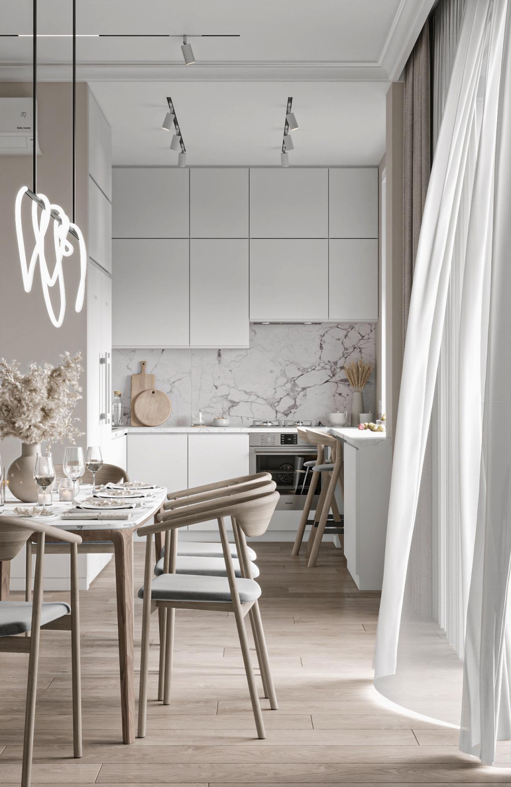 Дизайн проект квартиры в сталинском доме