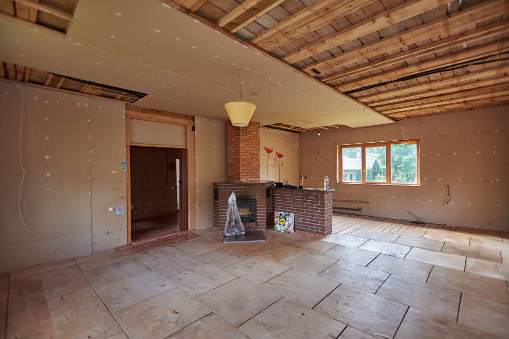 Реконструкция интерьеров дома в подмосковье. 350 м.кв.