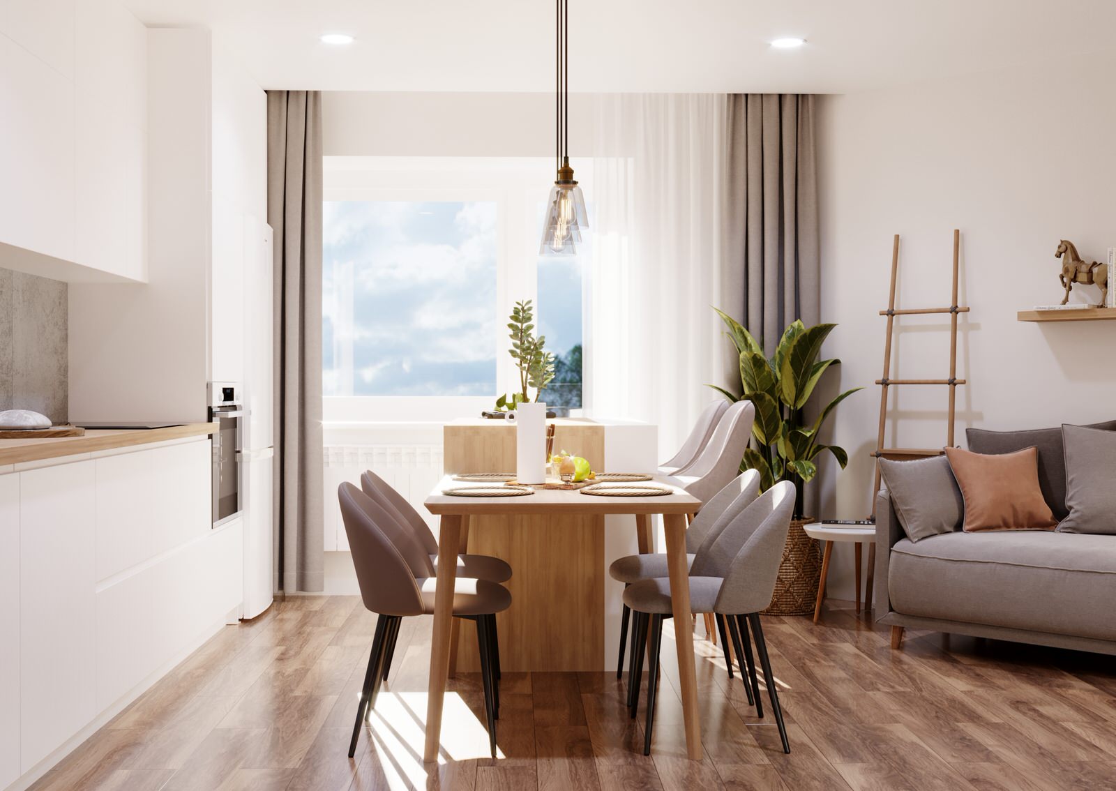 Кухня в скандинавском стиле