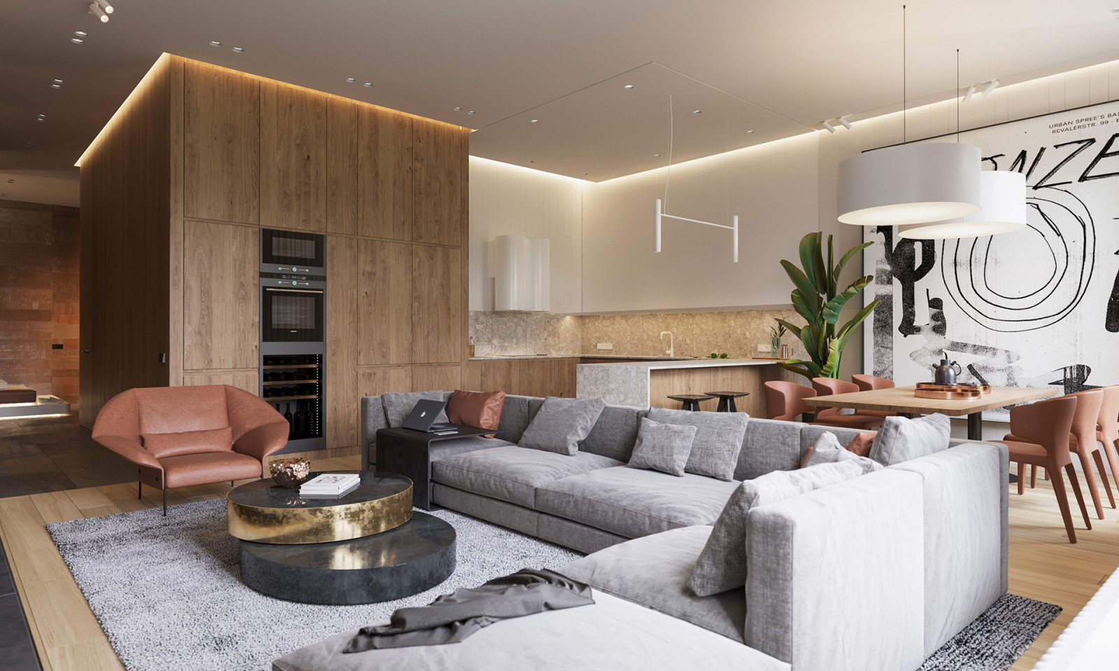 Обложка проекта: Apartment private park