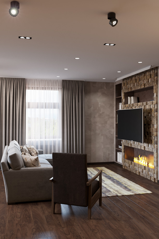 Квартира 140 кв.м. в современном стиле в ЖК Донской Олимп