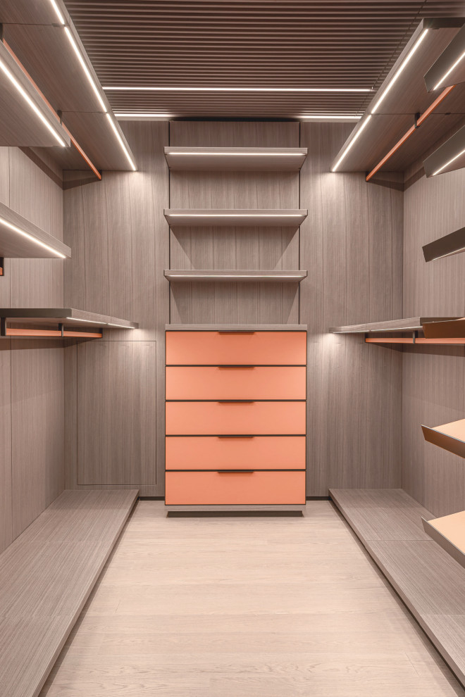 Fusion modern. Interior design of a villa in Monte-Carlo