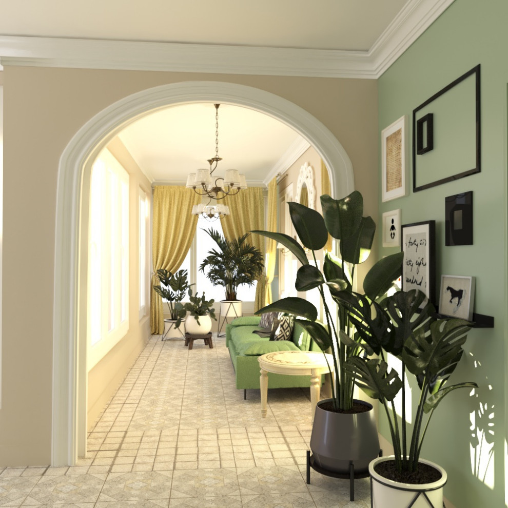 Дизайн зоны барбекю, басена