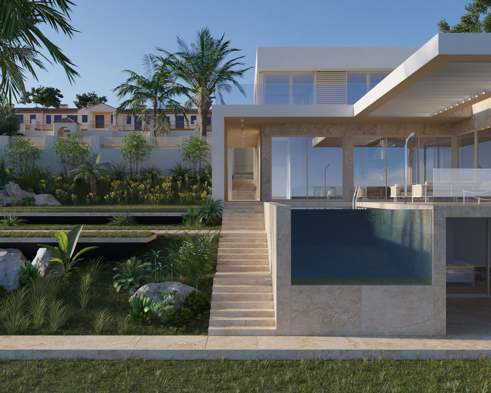 Бассейн с видом на море