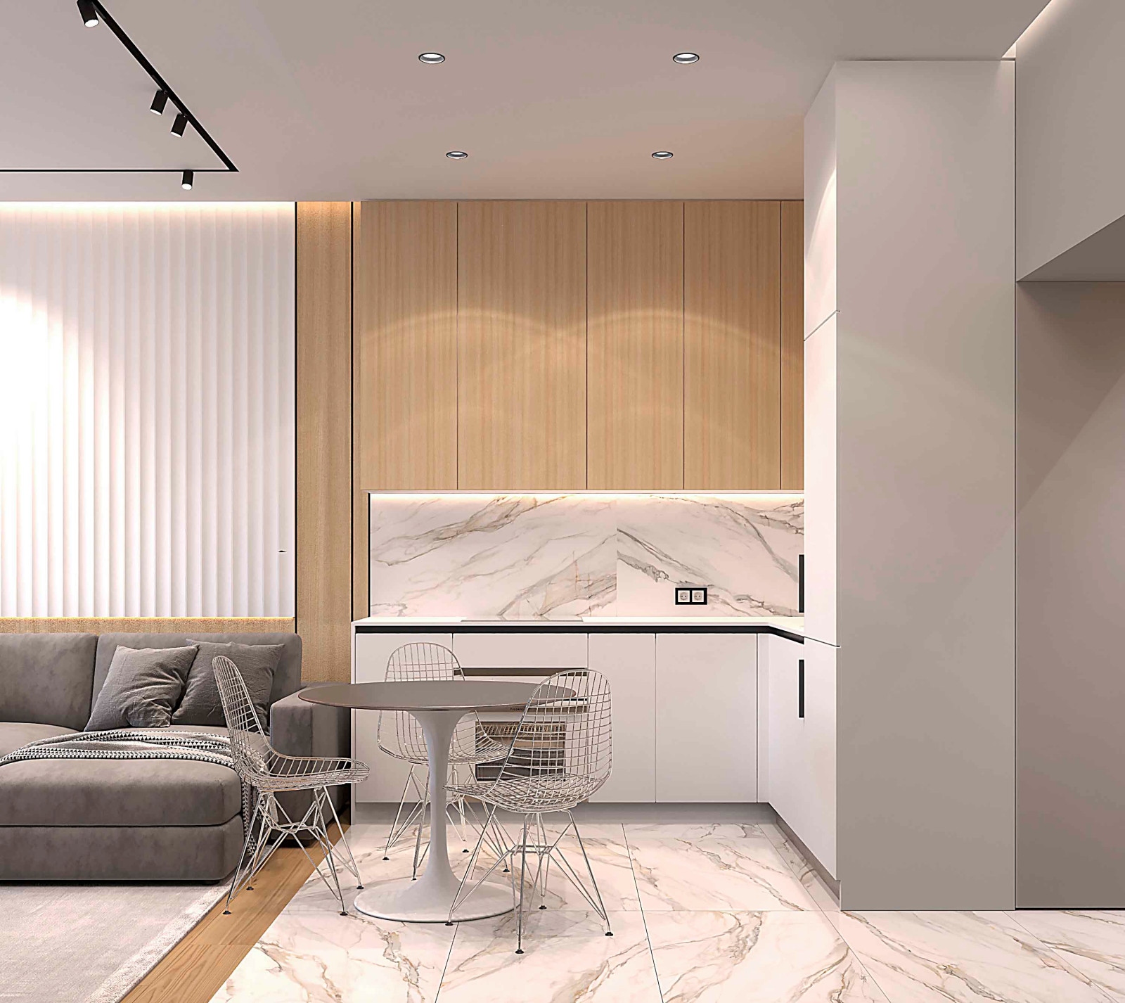 Кухня-гостиная