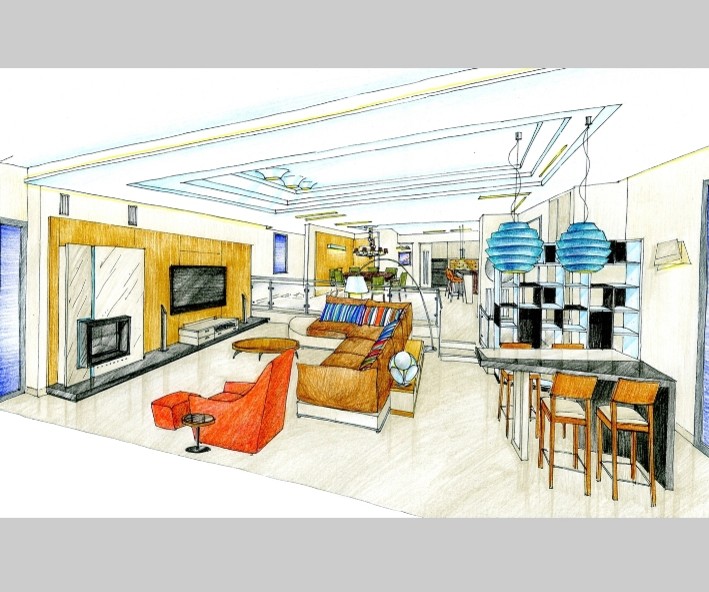 Интерьеры частного дома