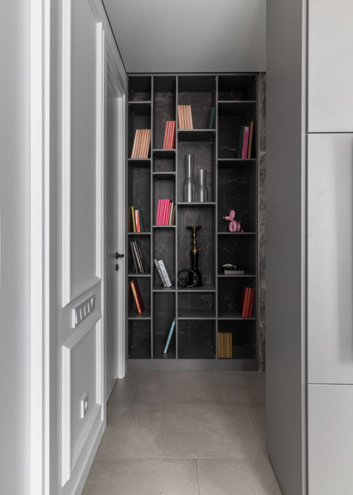 Квартира в серых тонах