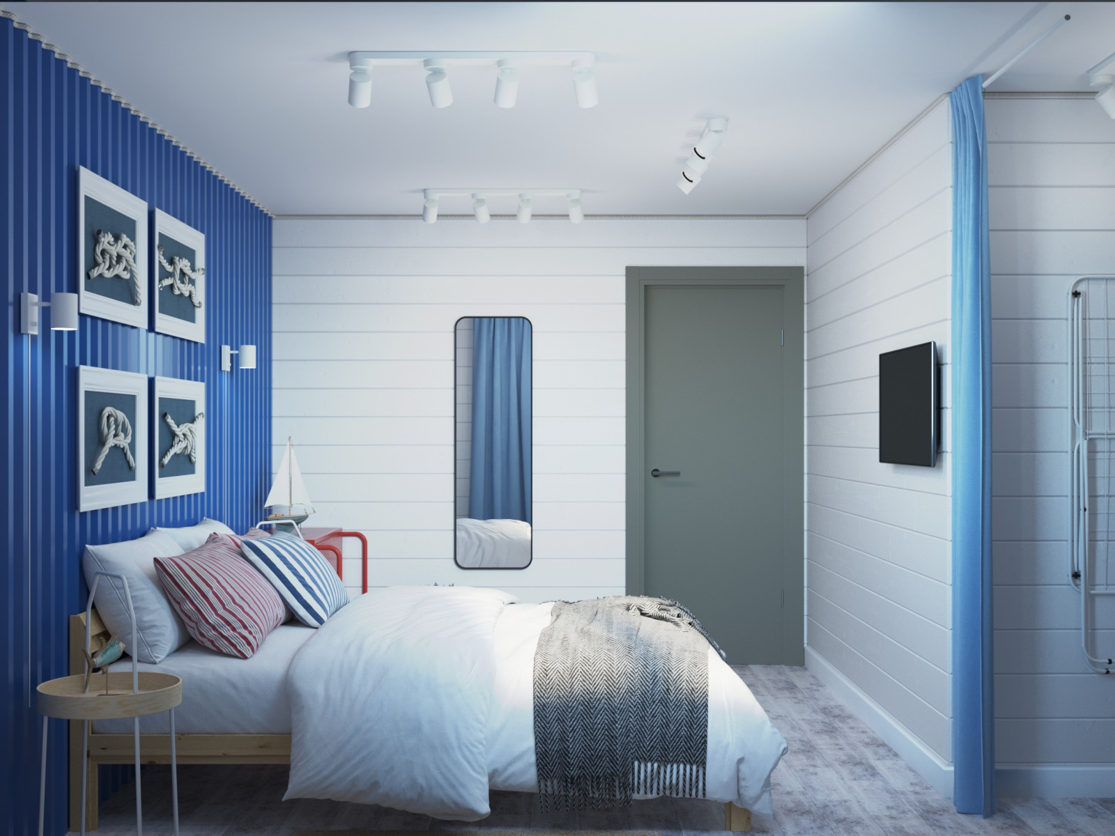 интерьер бытовки рыбака