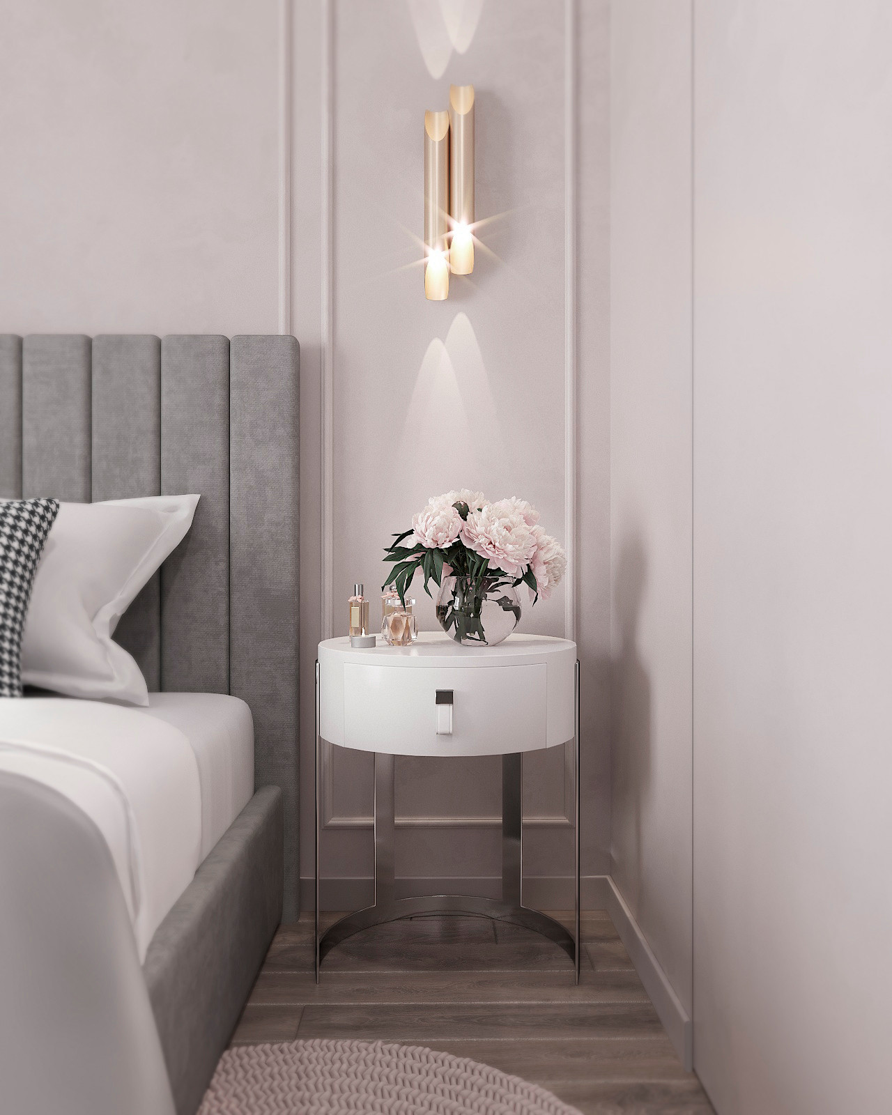 Дизайн-проект интерьера квартиры в г.Владивостоке ЖК "Алые паруса"