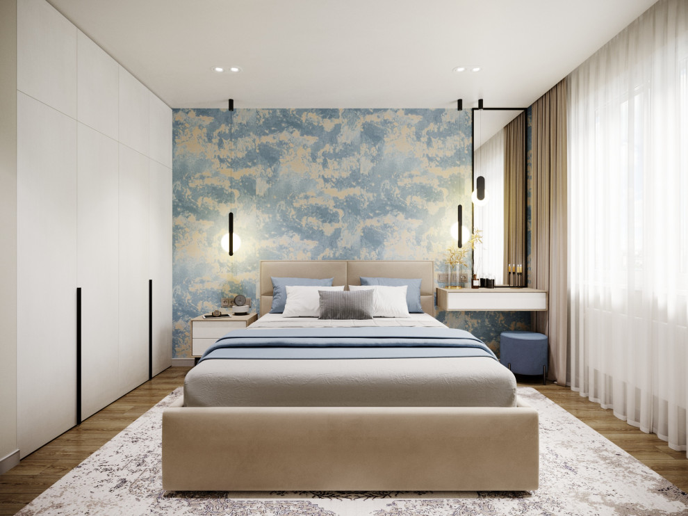 Дизайн квартиры в Москве в светлых тонах