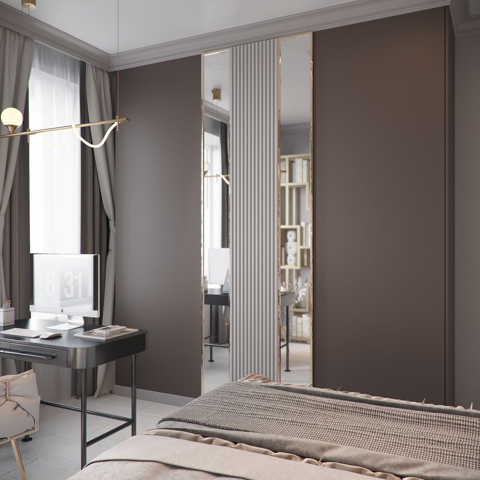 2х комнатная квартира в стиле современной классики