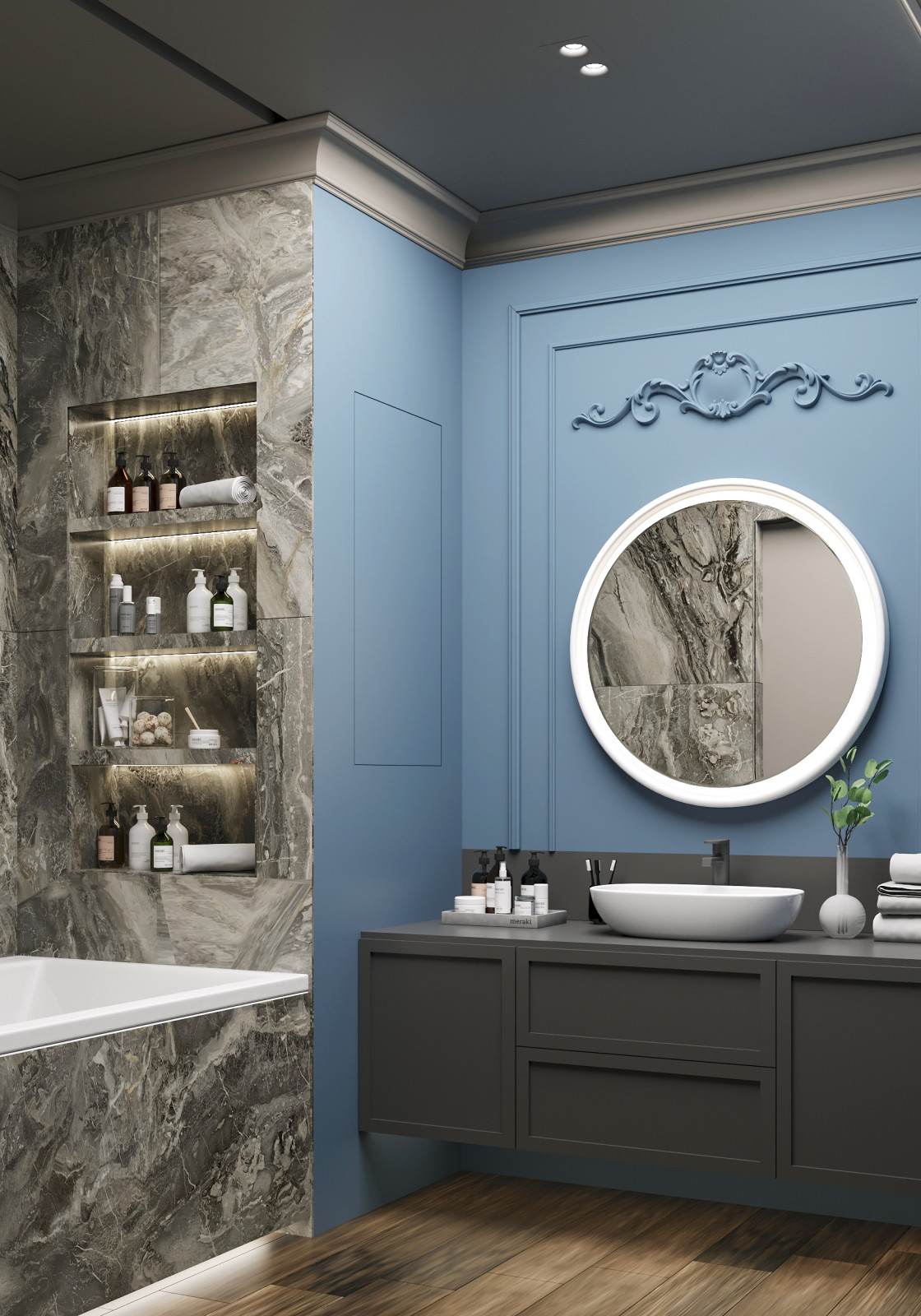 Квартира неоклассика