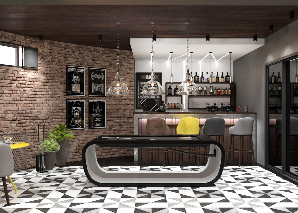 Бильярдная загородного дома