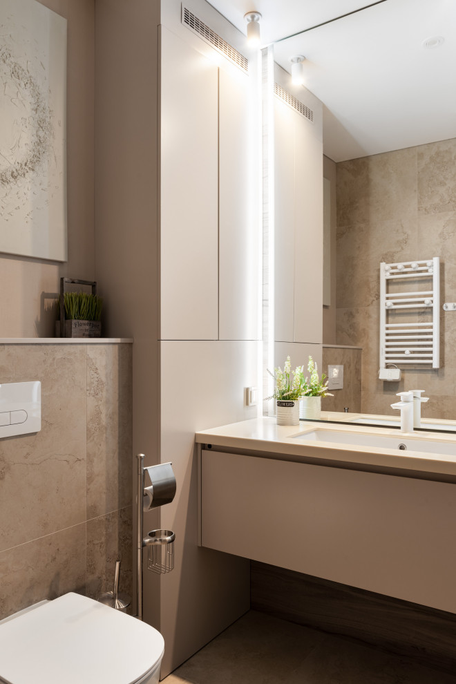 Квартира в минимализме в Москве