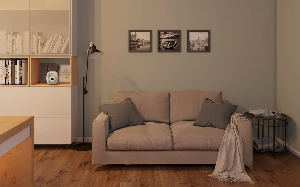 Дизайн интерьера квартиры в современном стиле в Екатеринбурге.