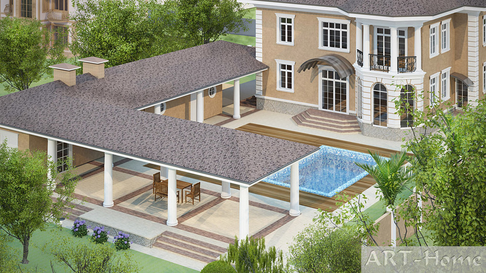 Интерьеры частного дома в Сочи