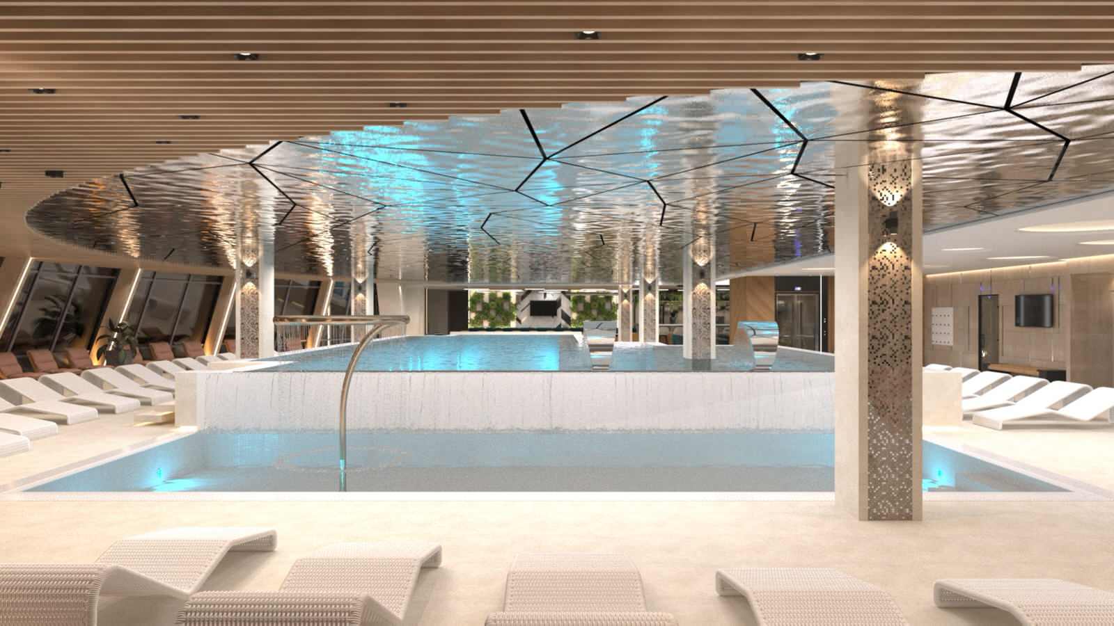 Термы "Лето". Закрытый бассейн.