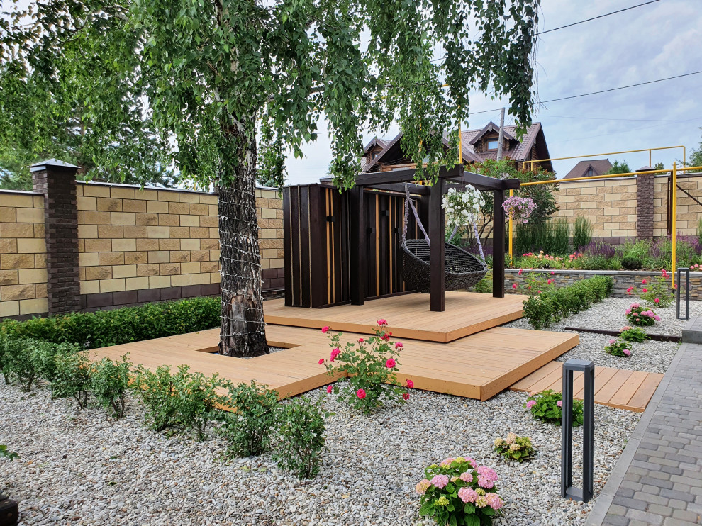 Сад с розами