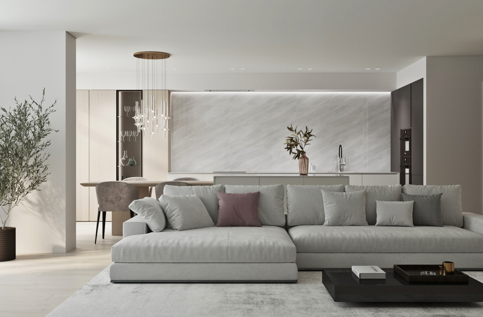 Обложка проекта: ЖК Тверицкий берег - 123 м2