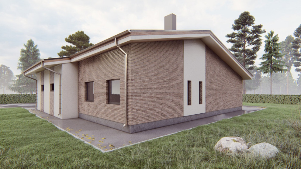 Проект индивидуального дома в городе Истра