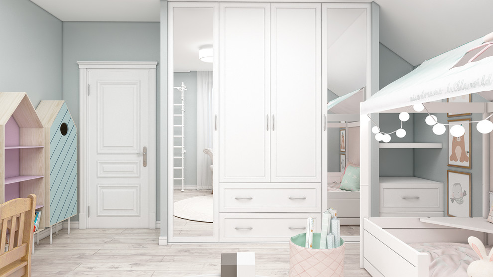 Дизайн детской для девочки