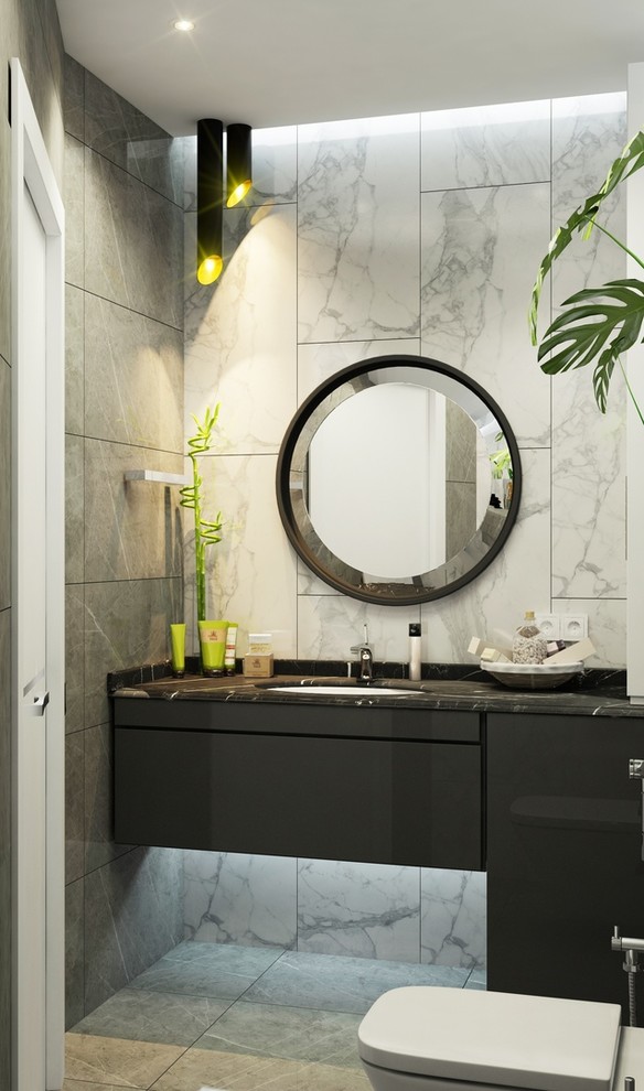 Дизайн - проект 3к. кв 96 м2 для молодой семьи в ЖК "Никольский"