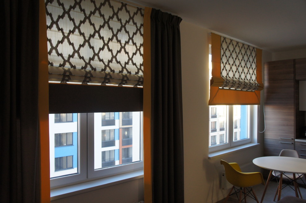 Гостиная в ЖК Микрогород в лесу