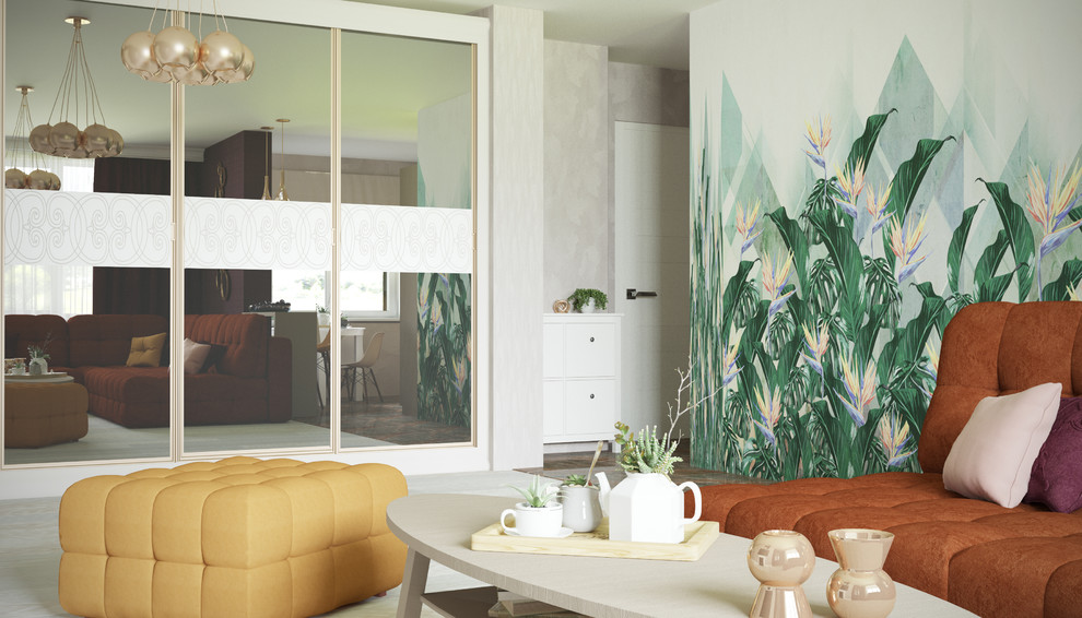 Бодрящий интерьер