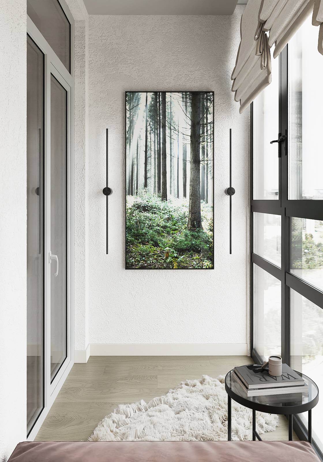 Дизайн проект Московской квартиры для семьи с сыном