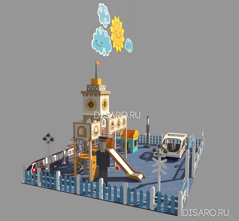 Детская площадка для ООО РЖД