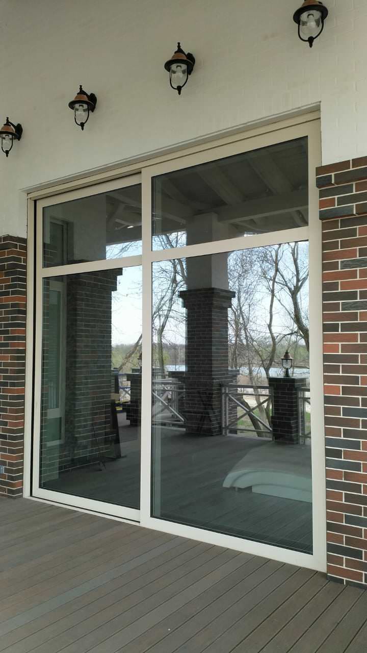 Остекление частного дома