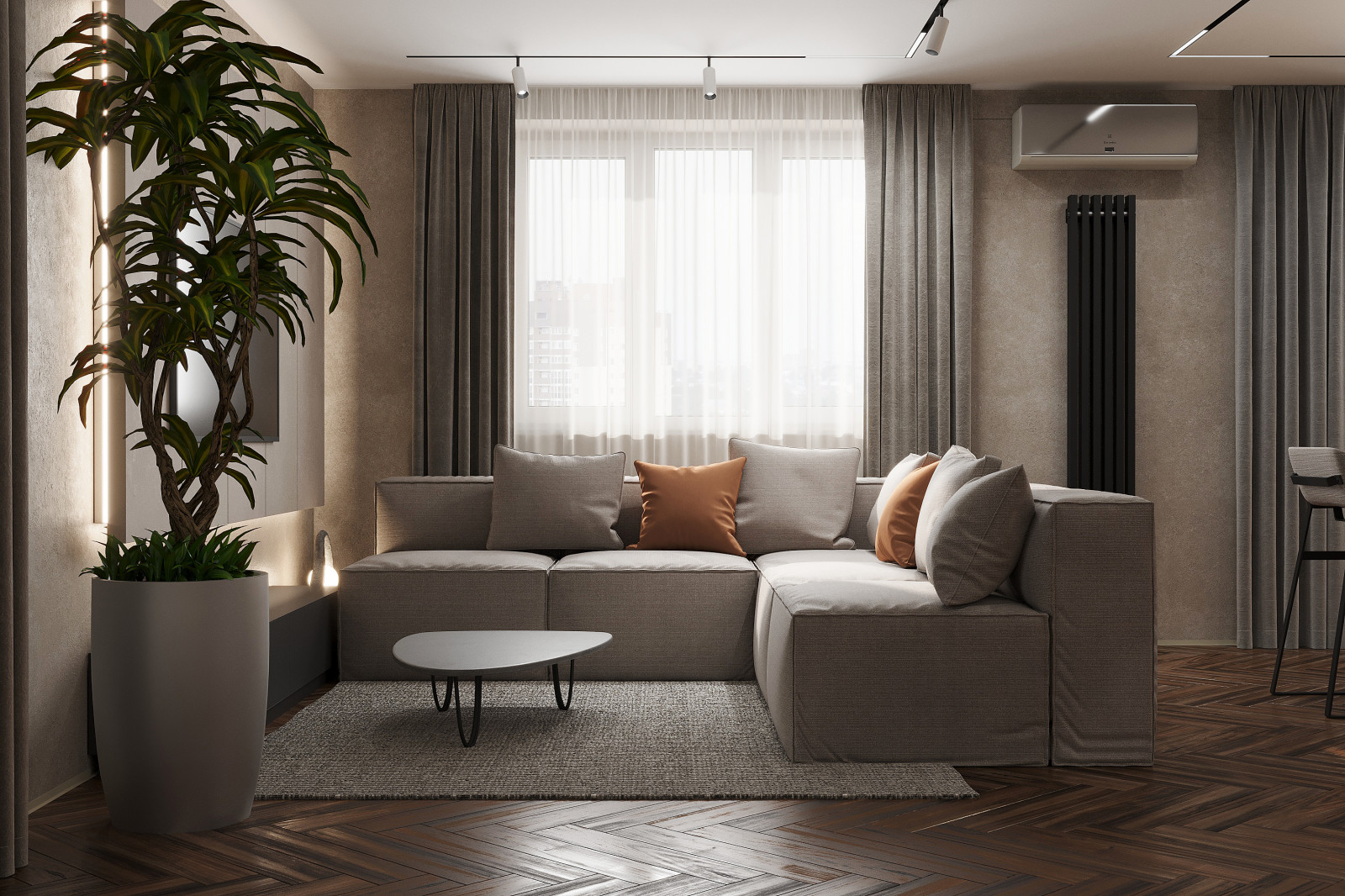 Квартира 90 м.кв. ЖК Волжский квартал