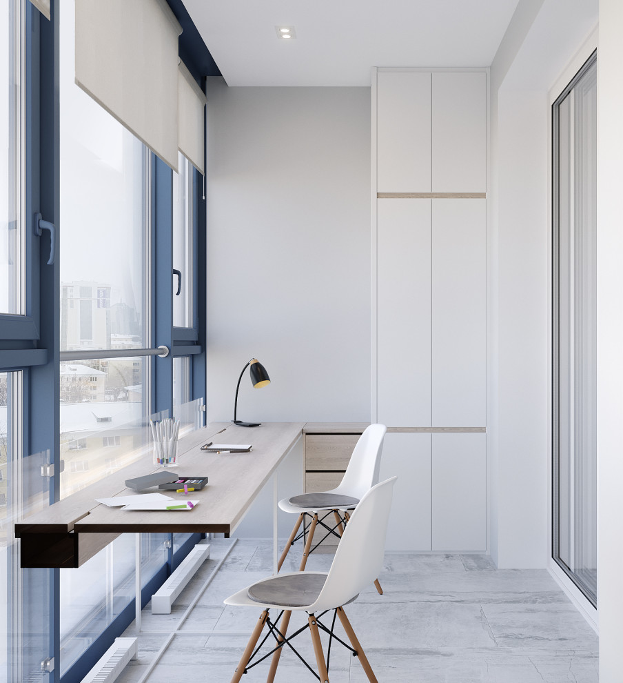 Монохромные линии. Проект квартиры в центре Екатеринбурга